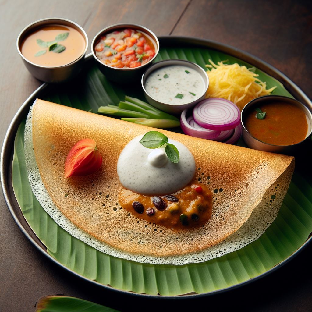 Exquisite Paper Dosa Recipe With Only 4 Ingredients