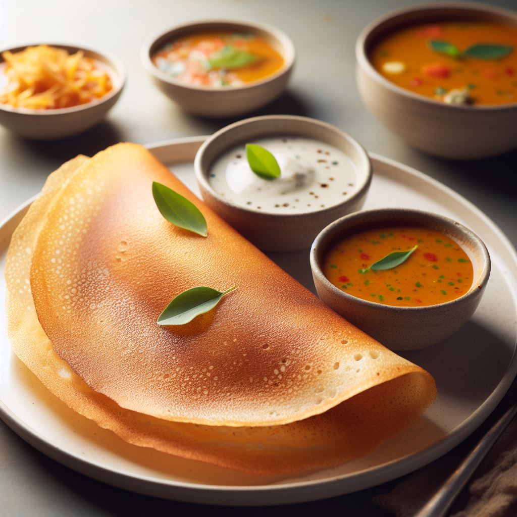 Delicious Plain Dosa Recipe With Only 5 Ingredients