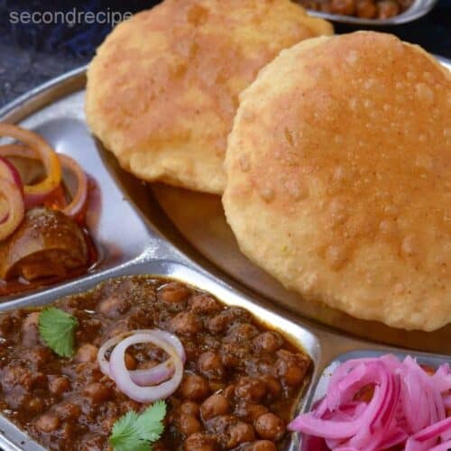 Delightful Combination Of Chole-Bhature  (Chickpea-Fluffy Fried Bread) Recipe With 3 Easy Tips For Making Perfect Chole Bhature